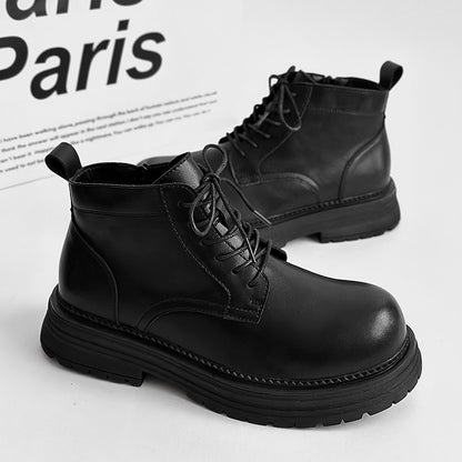 Platform Lace-Up Boots WN24535