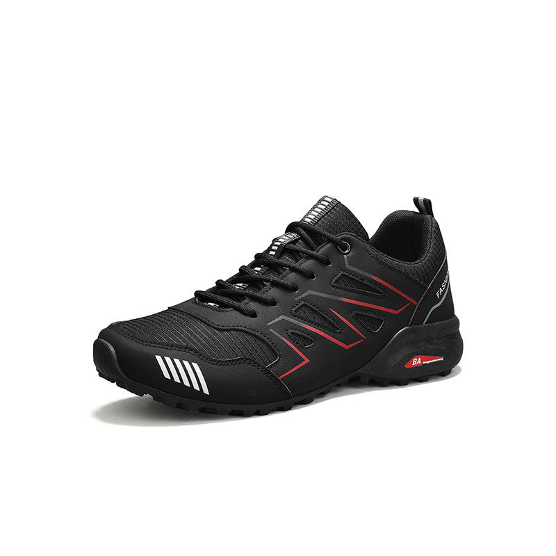 Mesh Panel Sport Lace-Up Sneakers WN23432