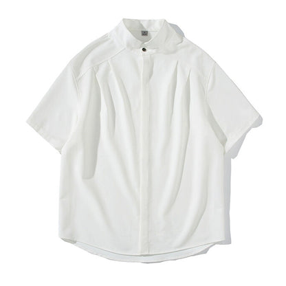 Lightweight Plain Design Short Sleeve Shirt WN20190