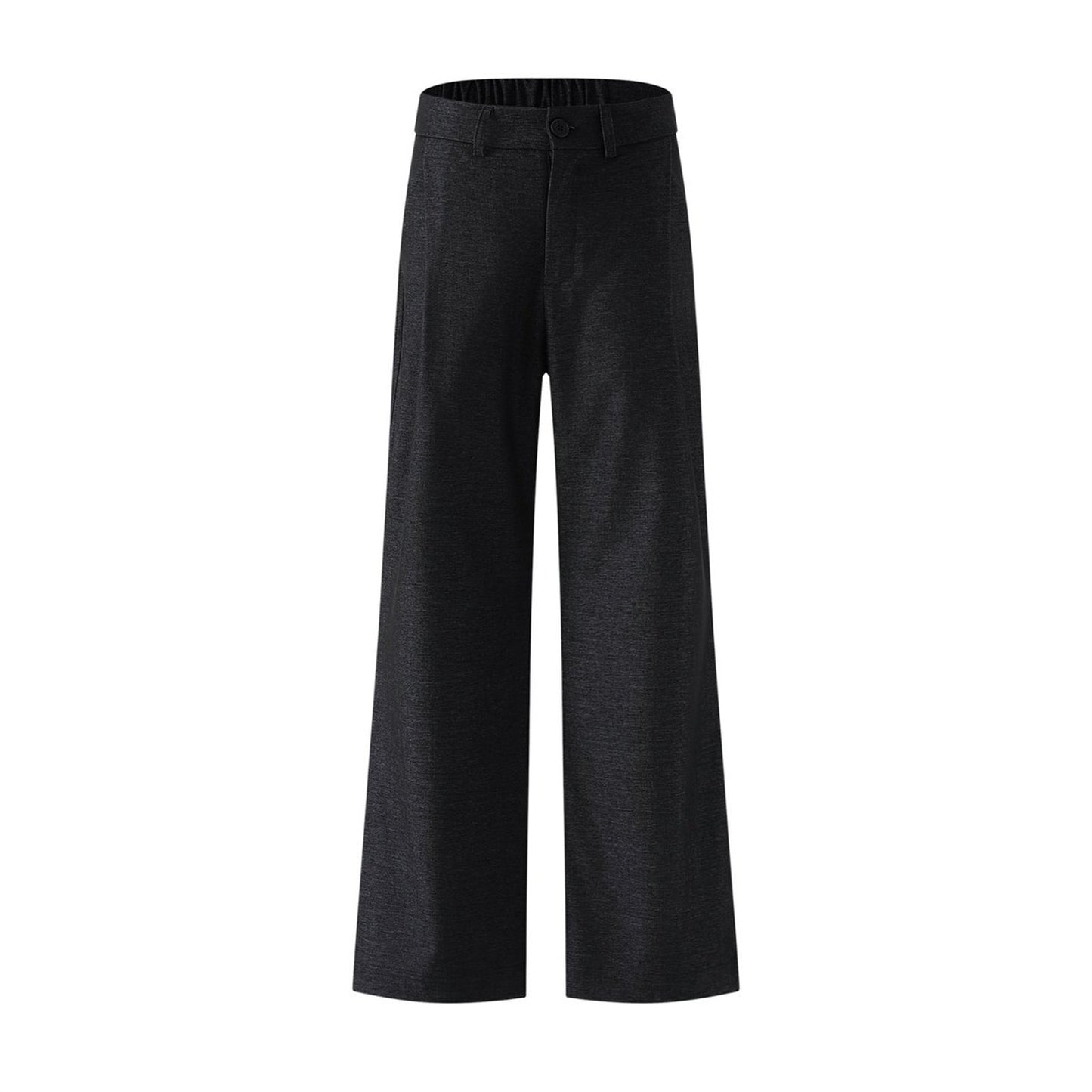 Drape Elastic Waist Wide-Leg Trousers WN15101
