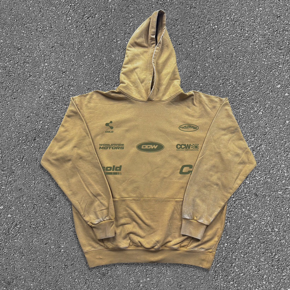 Graphic Print Oversize Hoodie WN15799