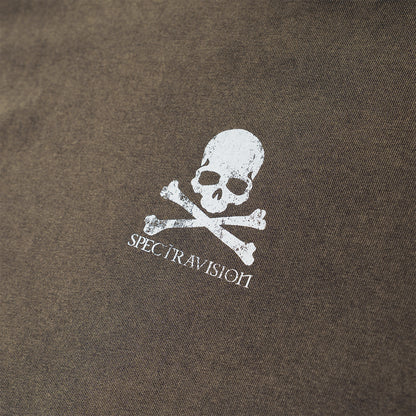 Skull Flag Washed Short Sleeve T-Shirt WN25649