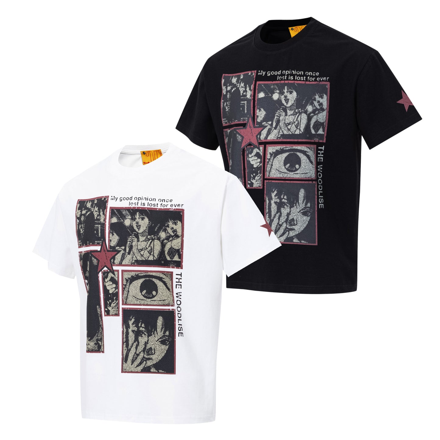 Cartoon Print Cool Touch Oversize Short Sleeve T-Shirt WN25892