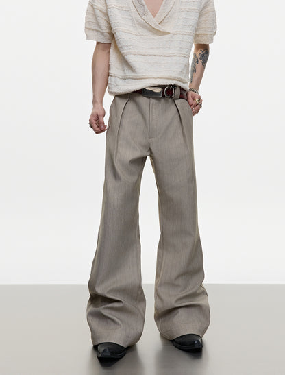 Embroidery Flare Trousers WN18365