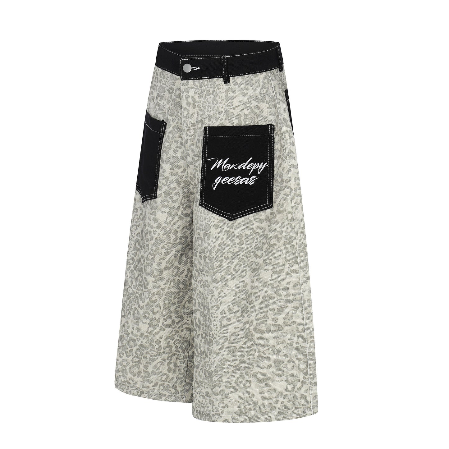 Leopard Pocket Half Pants WN25794