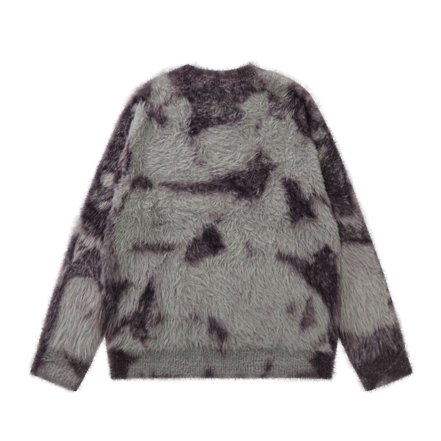 Tie-Dye Fake Mink Knit Sweater WN11000