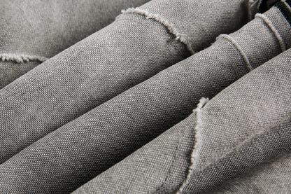 Washed Graphic Pocket Detail Hooded Jacket WN27967