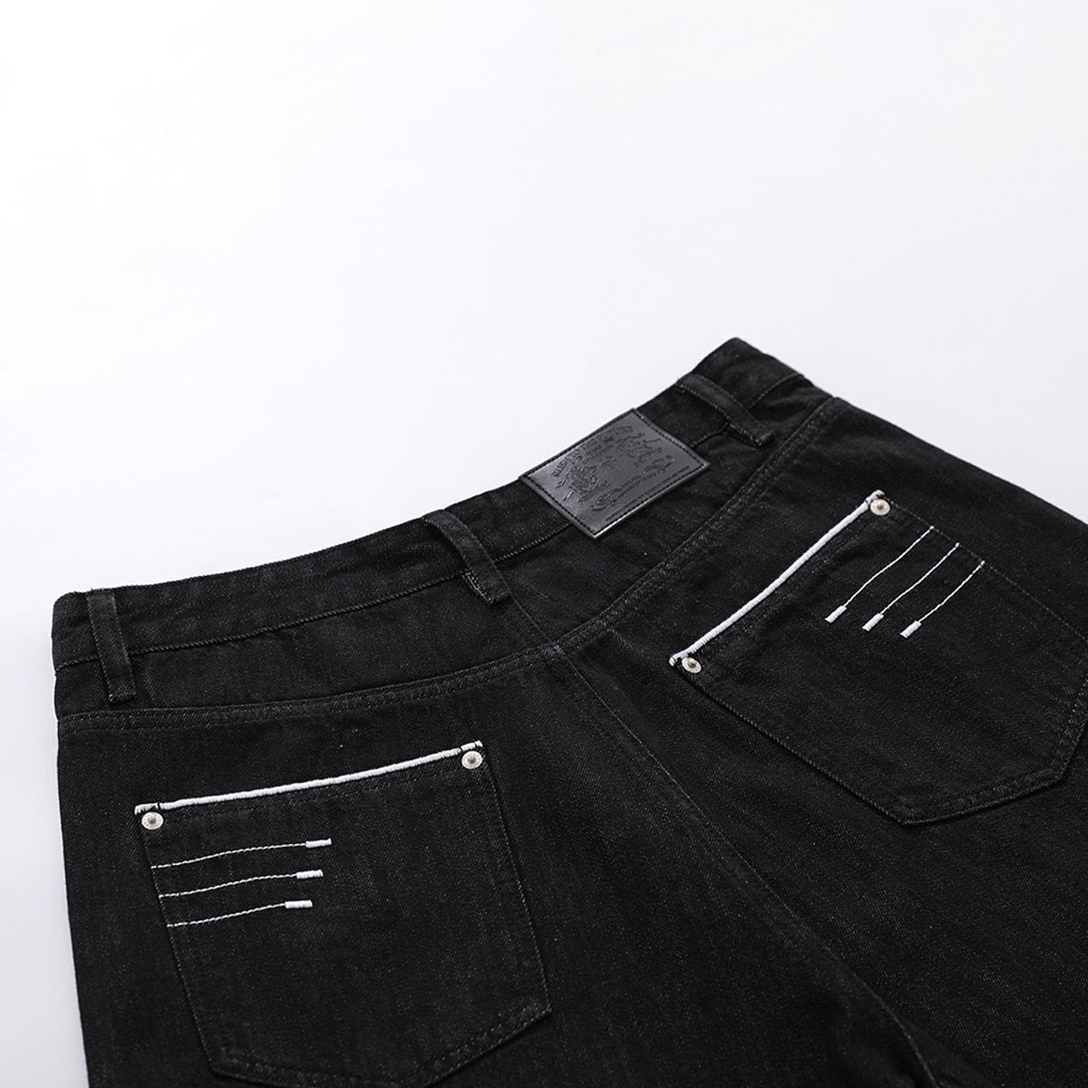 Raw Wash Wide Leg Denim Half Pants WN25701