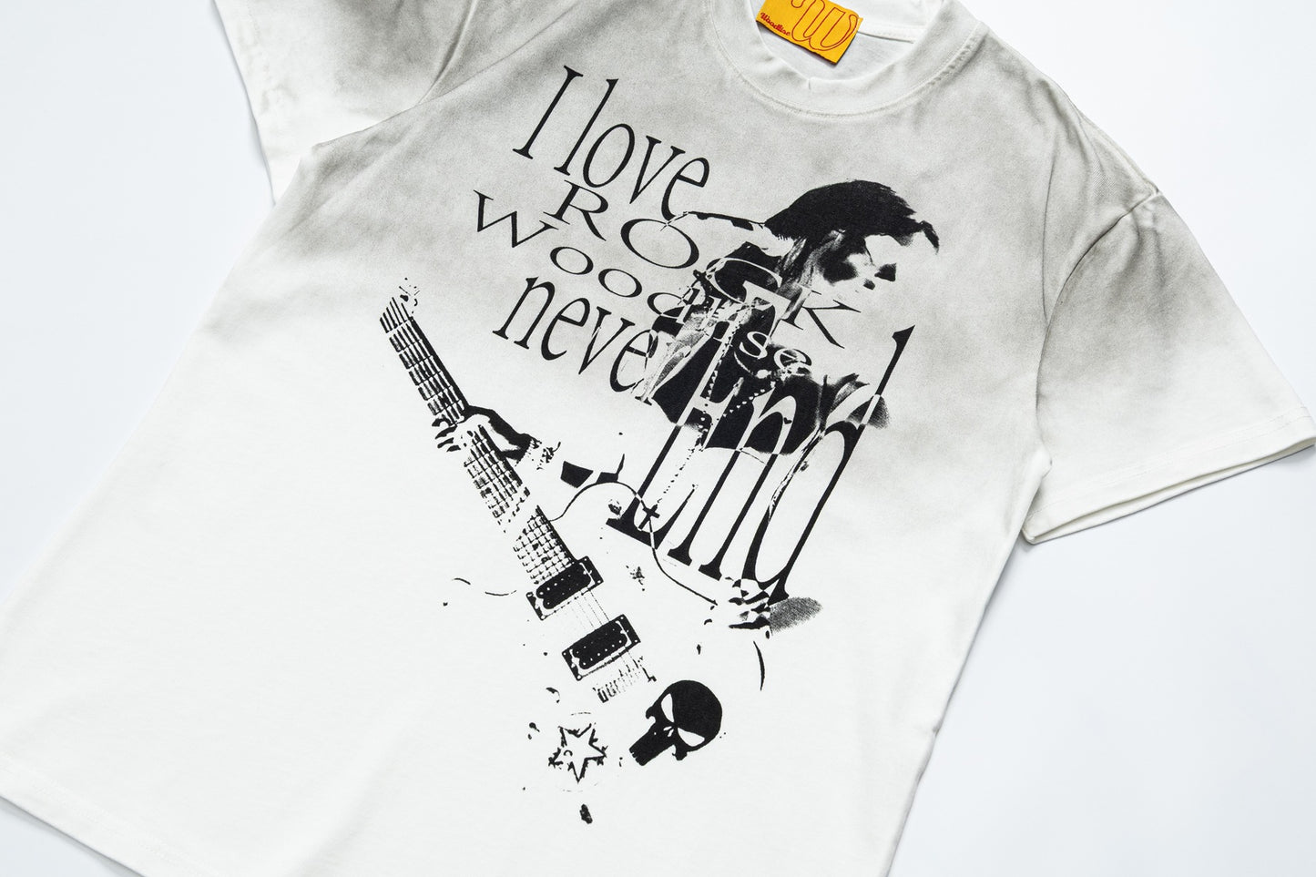 Figure Print Oversize Short Sleeve T-Shirt WN25861