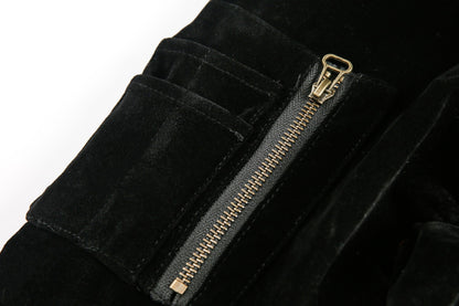 Heavy-Duty Zipper Hooded Jacket WN12841