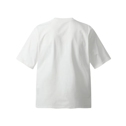 Abstract Character Print Oversize Short Sleeve T-Shirt WN16121
