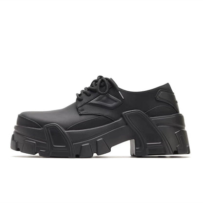 Blade Chunky Sole Leather Derby Dad Shoes WN20778