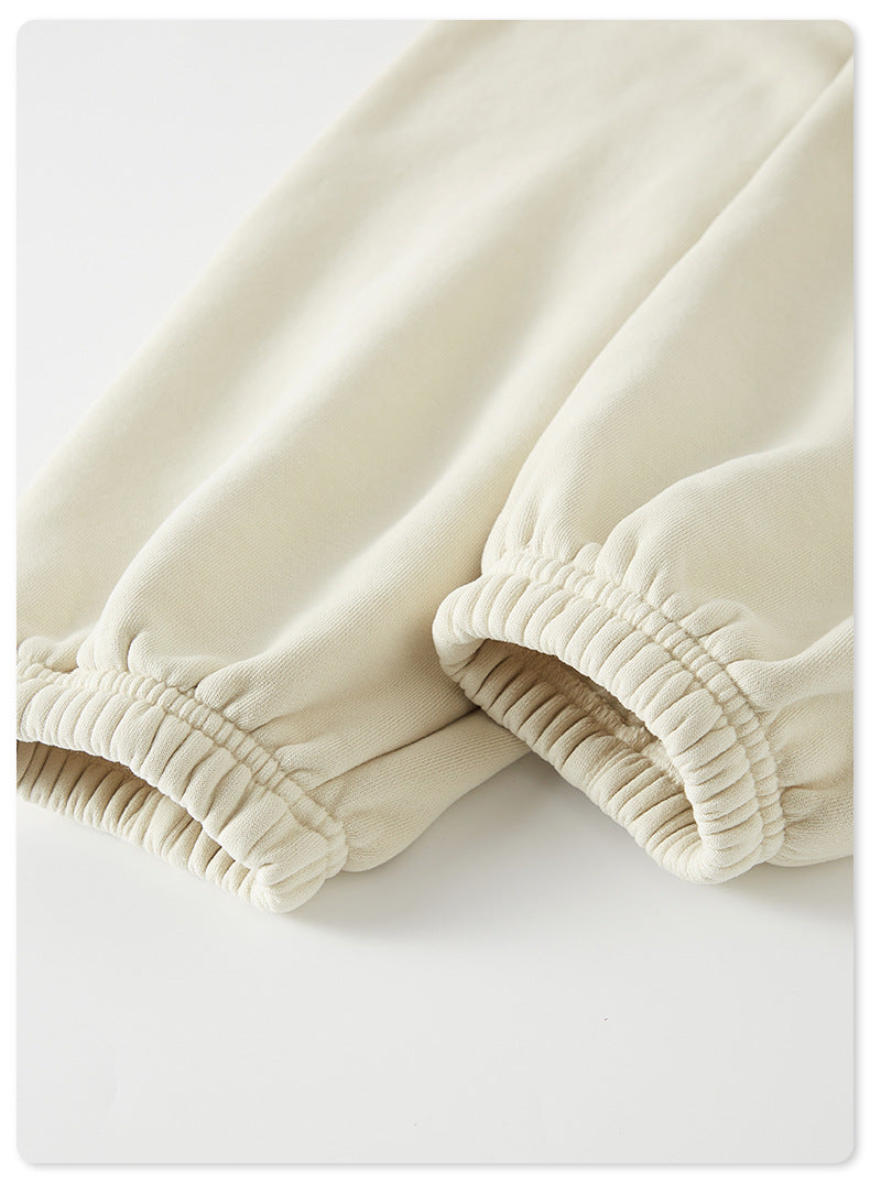 Wide-leg Washed Sweatpants WN6462