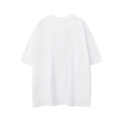 Graphic Letter Print Short Sleeve T-Shirt WN26772
