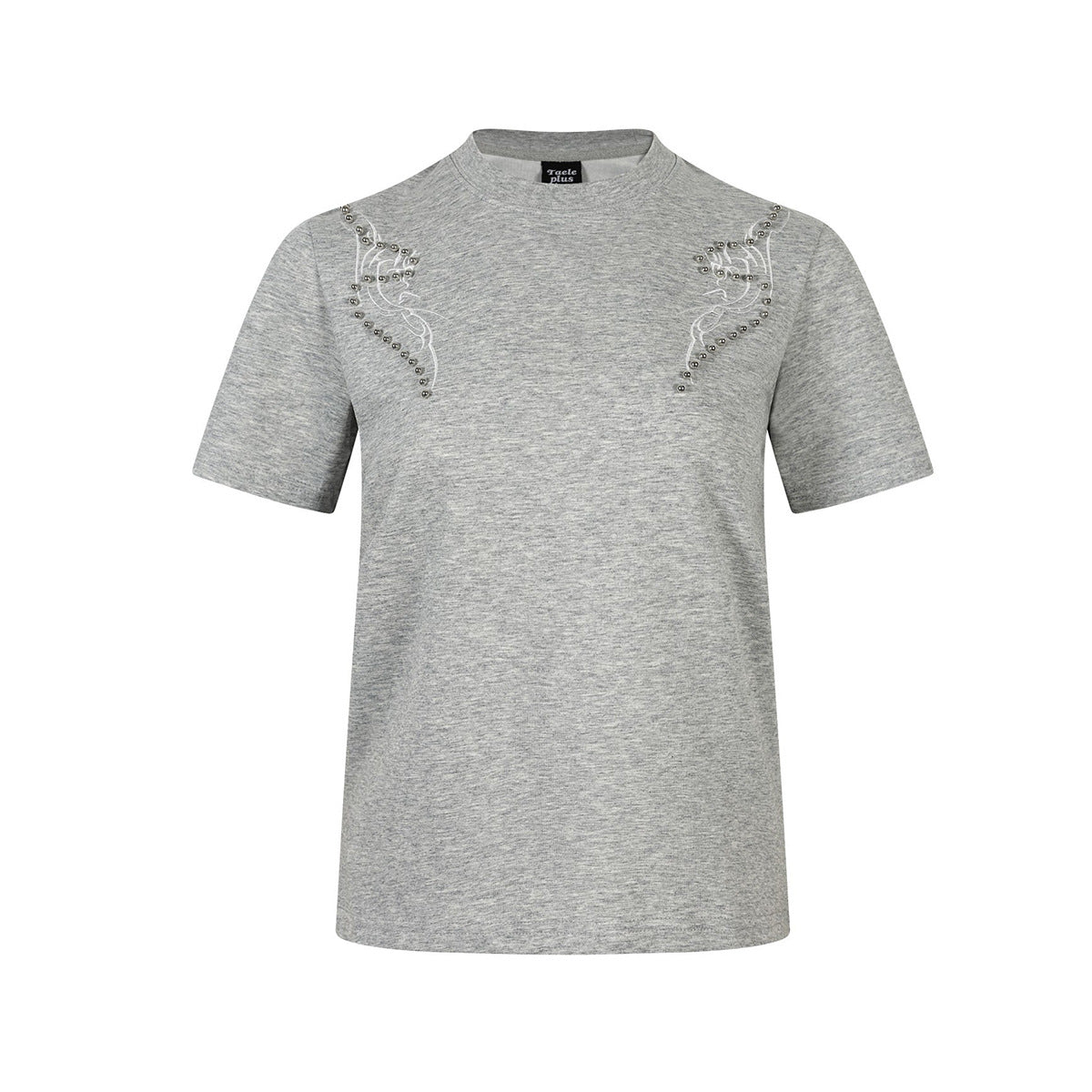 Rivet Design Short Sleeve T-Shirt WN25642