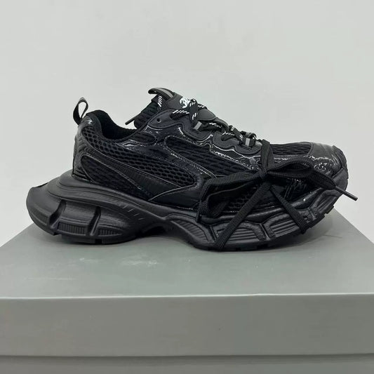 Mesh Thick Sole Sporty Sneakers WN21247