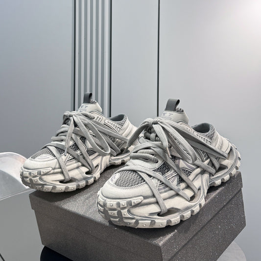 Chunky Platform Breathable Mules WN24781