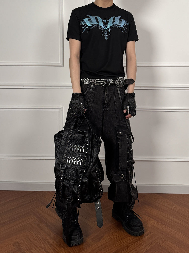 Color Changing Print Stretch Short Sleeve T-Shirt WN15745