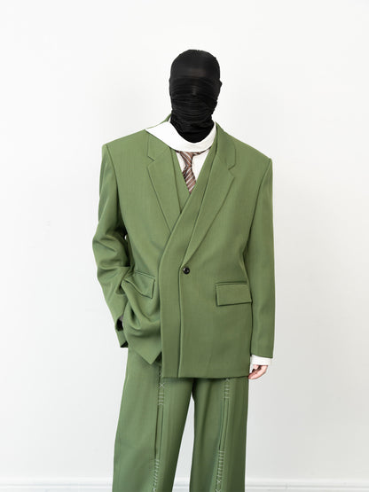 Exposed Seam Tailored Jacket & Exposed Seam Trousers Setup WN23611