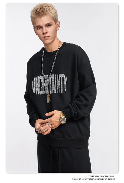 Oversize Round Neck Sweatshirt WN9939