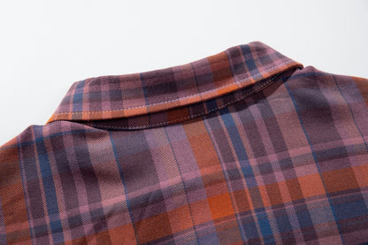 Plaid Graphic Number Polo Shirt WN28092