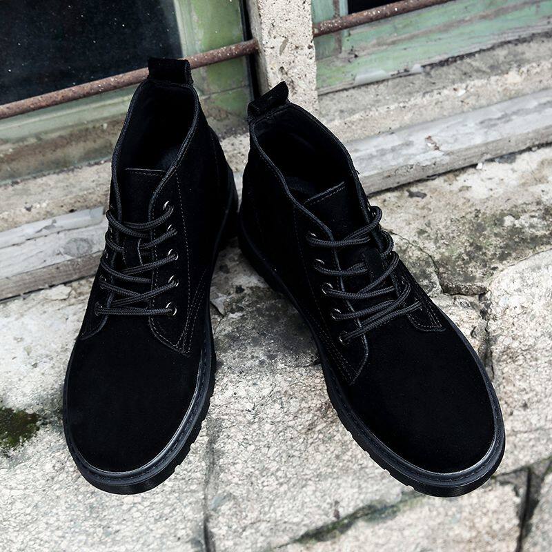 Lace-Up Mid-Calf Boots WN24523
