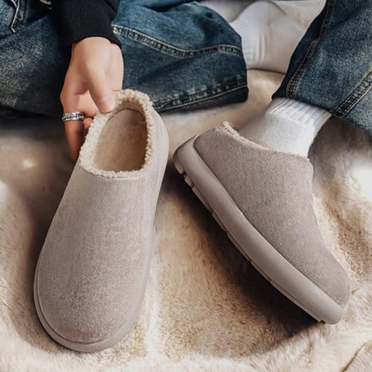 Simple Wide-Toe Slip-On Sandals WN23381