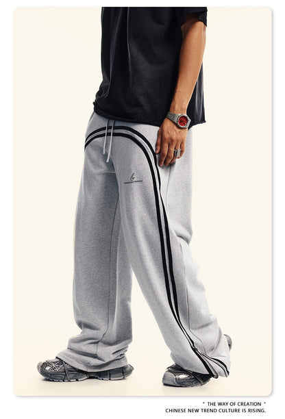 Washed Wide-leg Sweatpants WN6413