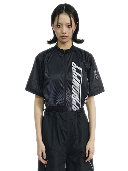 Graphic Letter Print Short Sleeve T-Shirt WN18904