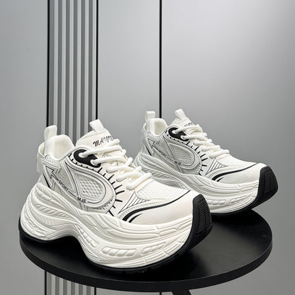 Mesh Thick Sole Sporty Sneakers WN24729