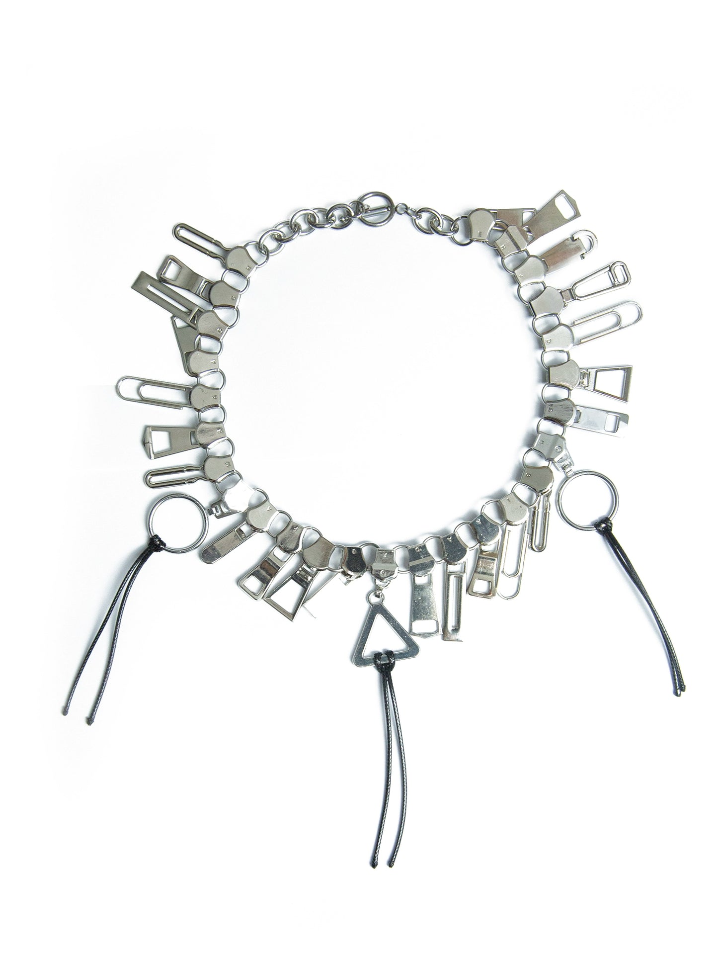 Urban Zipper Charm Necklace WN21141