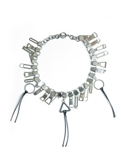 Urban Zipper Charm Necklace WN21141