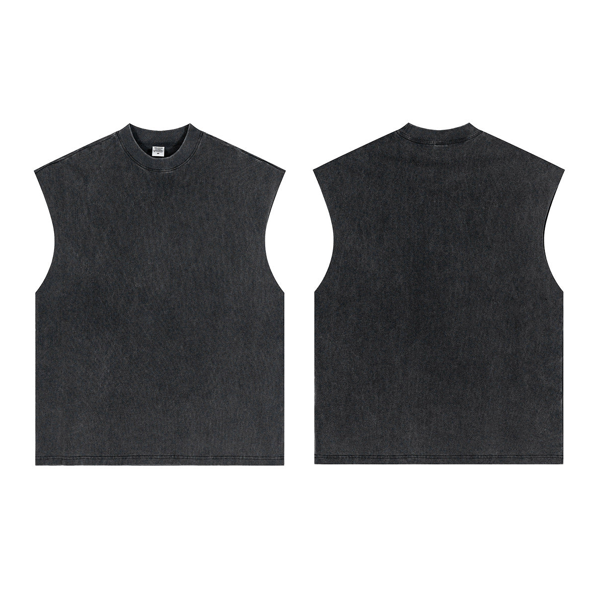 Washed Oversize Tank Top T-shirt WN6346