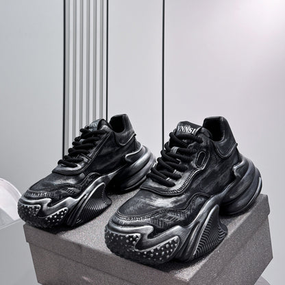 Platform Chunky Lace-Up Sneakers WN24824