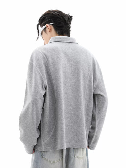 Long Sleeve Polo Sweatshirt WN10513