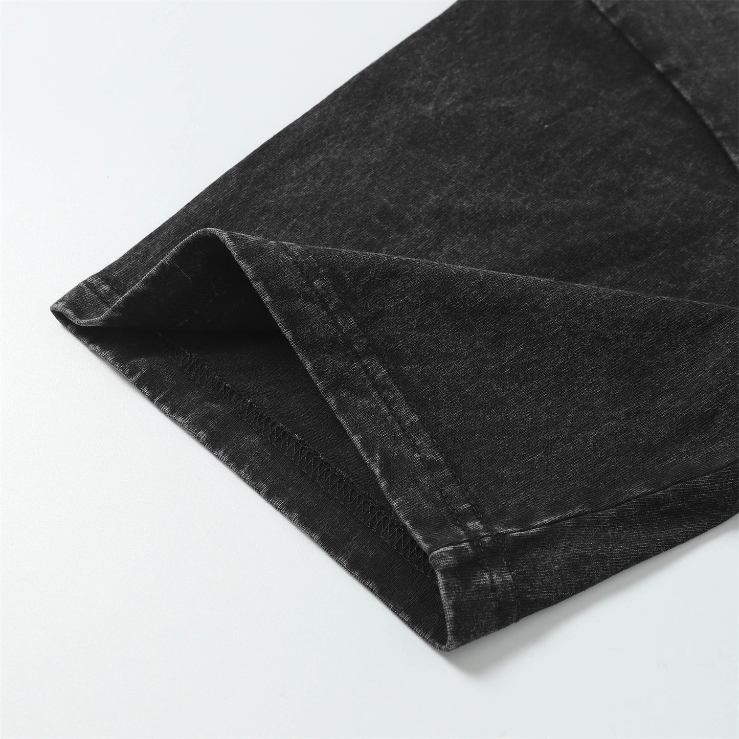 Washed Graffiti Design Oversize Short Sleeve T-Shirt WN15066