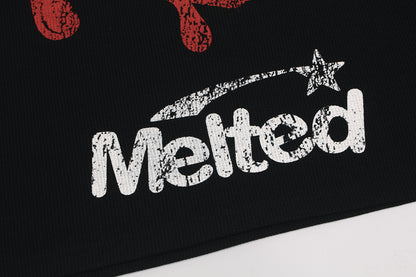 Waffle Graffiti Oversize Short Sleeve T-Shirt WN26061