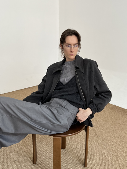 Zipper Short Jacket WN21679