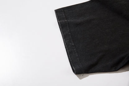 Heavyweight Washed Damage Short Sleeve T-Shirt WN16108