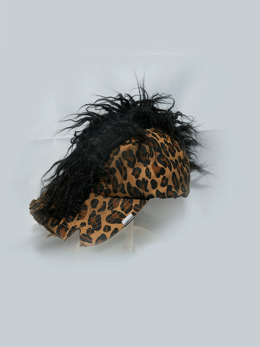 Washed Mohawk Design Cap WN21095