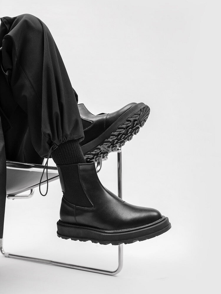 Side Gore Thick Sole Short Boots WN24571