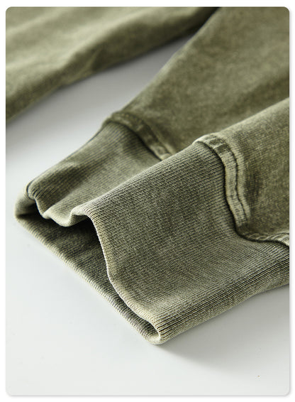 Oversize Washed Long-sleeve t-shirt WN6053