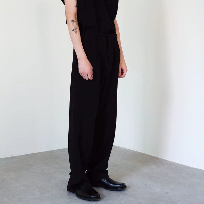 Adjustable Hem Straight Trousers WN21607