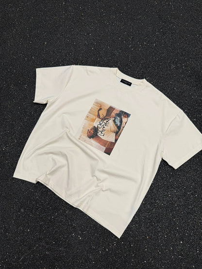 Portrait Print Short Sleeve T-Shirt WN17672