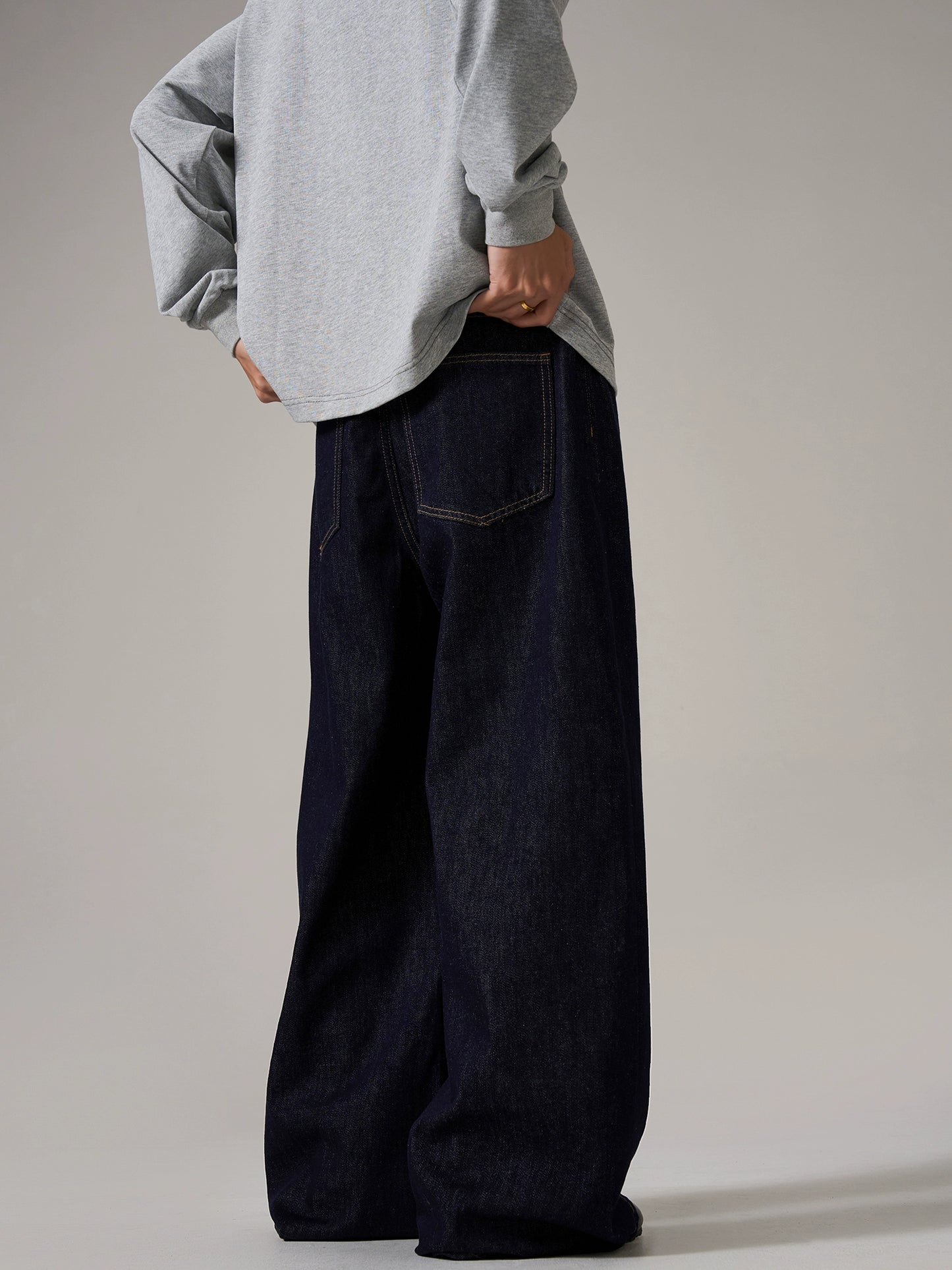 Wide Leg Denim Jeans WN8987