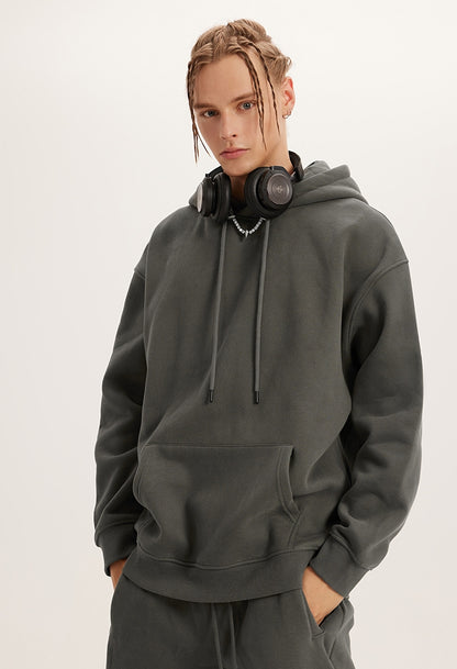 Fleece Linning Oversize Hoodie & Fleece Linning Sweatpants WN9945