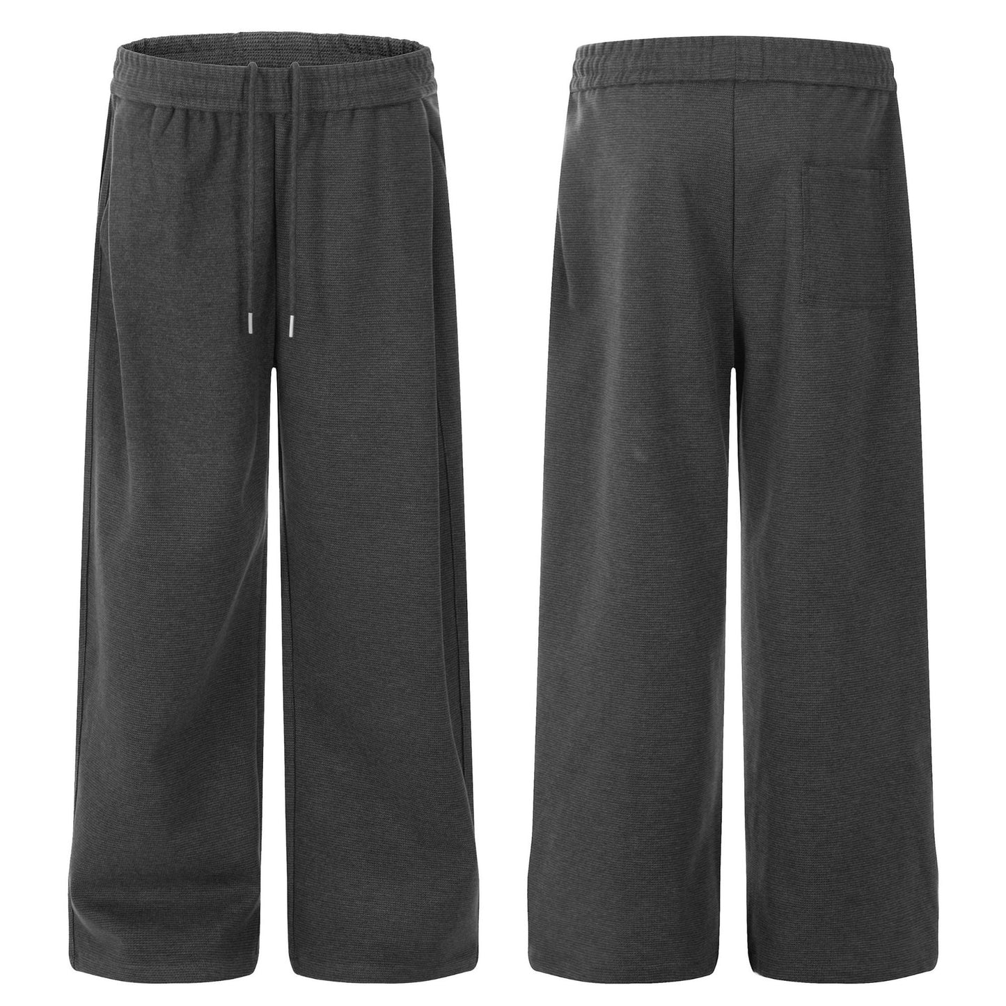 Deconstructed Sporty Wide Leg Pants WN26054