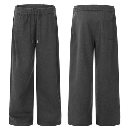 Deconstructed Sporty Wide Leg Pants WN26054