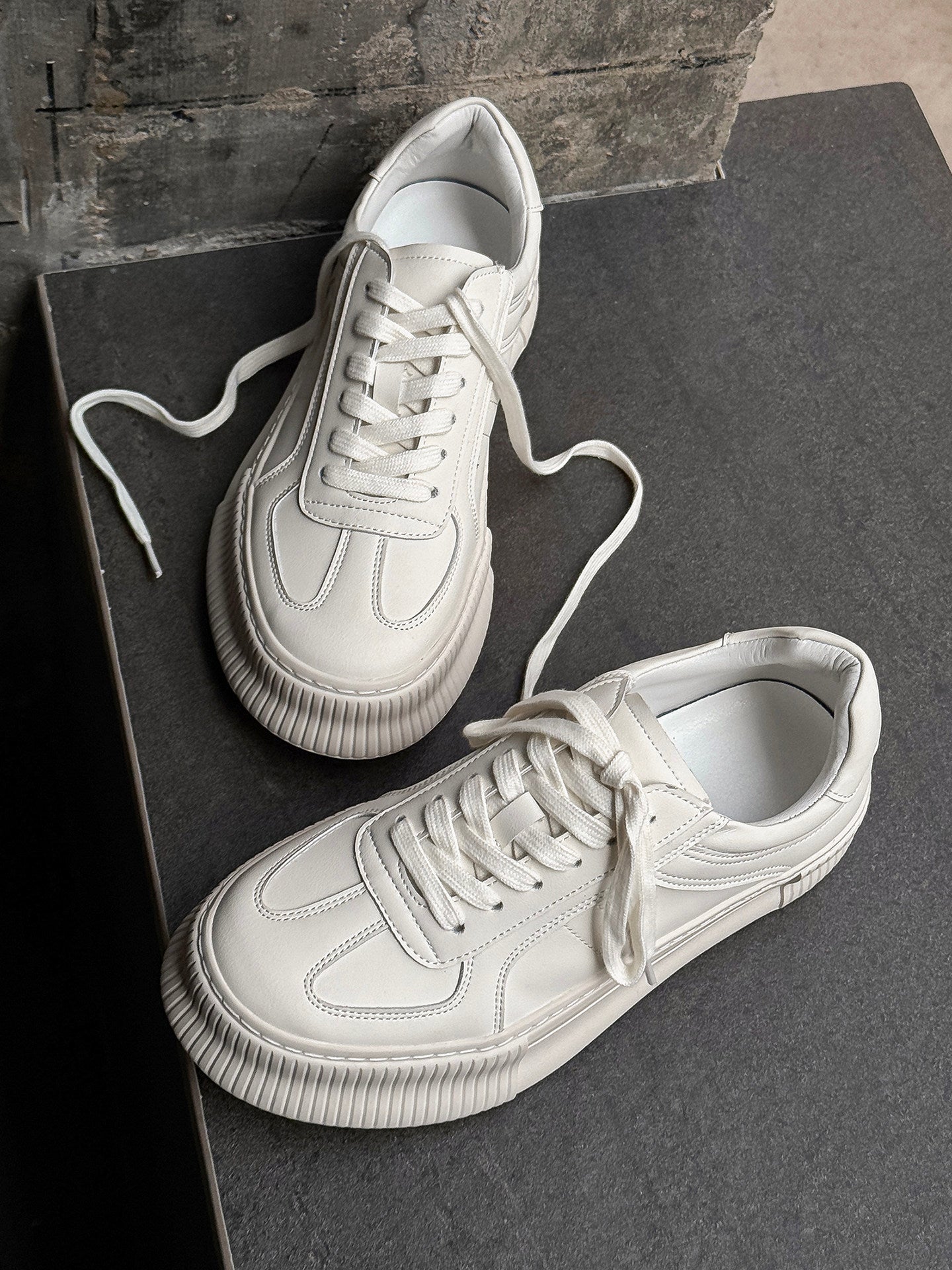 Rope Lace Platform Sneakers WN24536