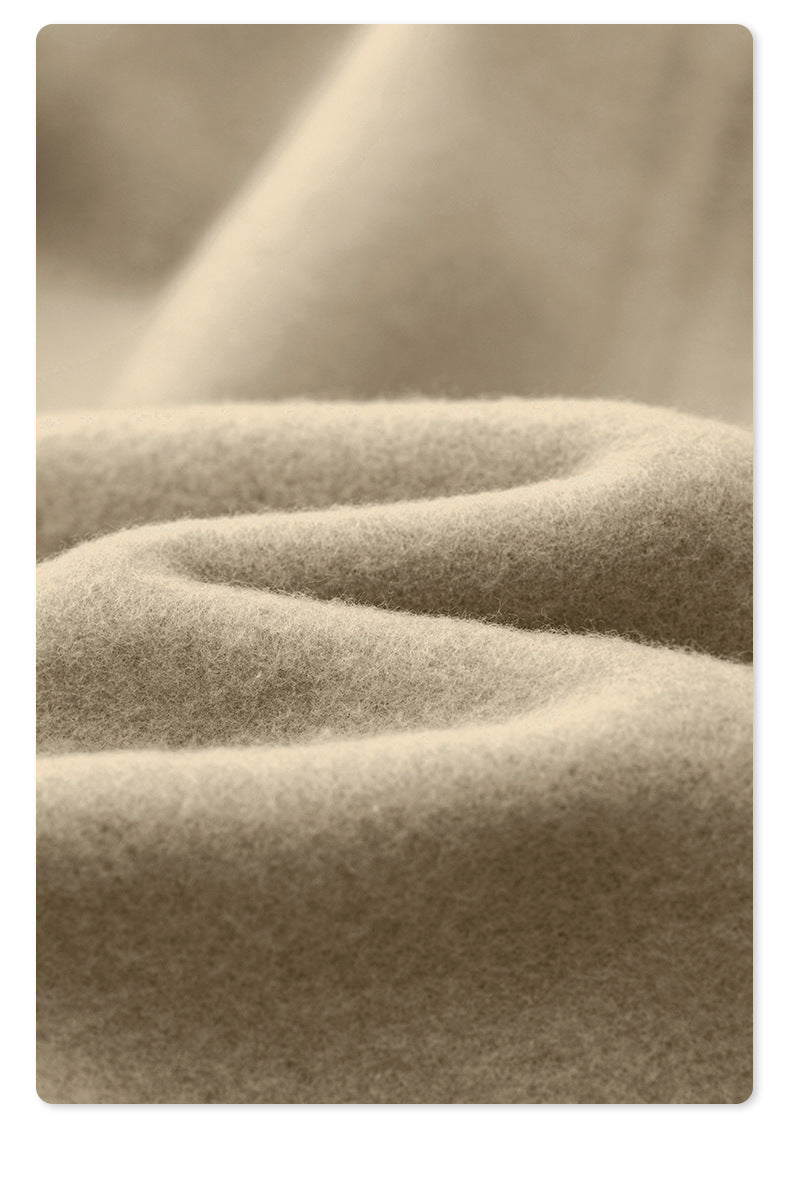 Fleece Lining Oversize Washed Zipper Hoodie WN9943